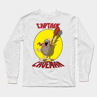 captain caveman Long Sleeve T-Shirt